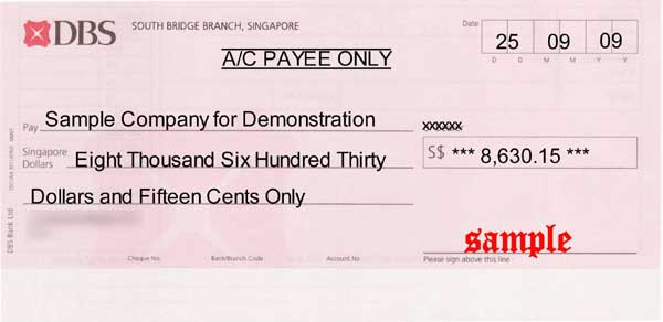 How to write lloyds cheque