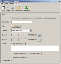 Payee Report Dialog