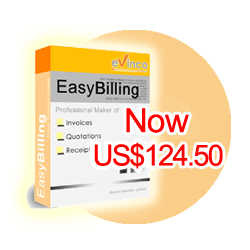 EasyBilling Invoicing Softwre US$79.95