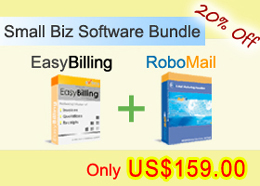 Small Biz Software Bundle: EasyBilling + RoboMail