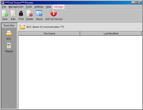 Formatic Form Printing Software 1.2.2 screenshot