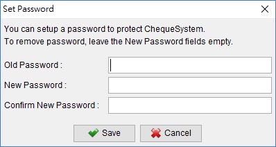 Set password to enhance security