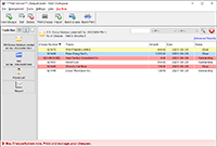 ChequeSystem Cheque Printing Software Main Screen Thumbnail