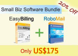 Small Biz Software Bundle: EasyBilling + RoboMail